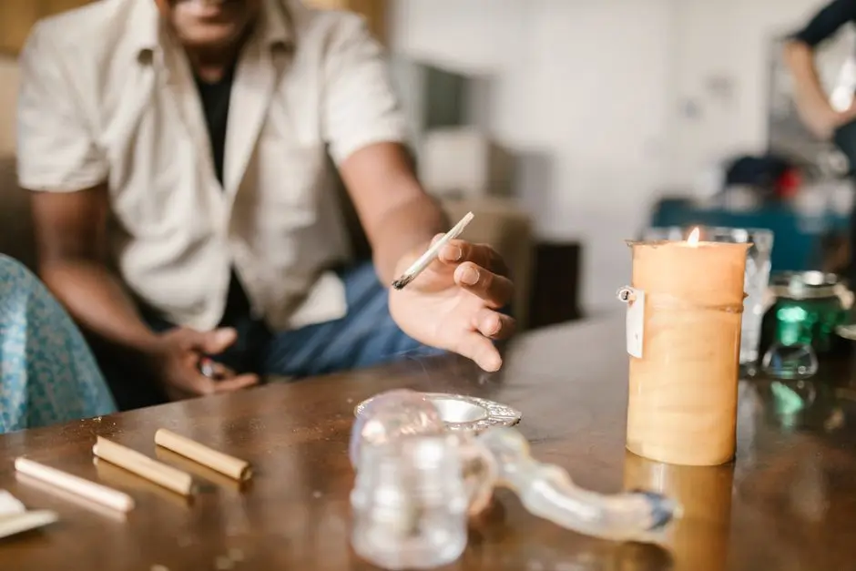 Beginner smoking accessories and tools laid out for a starter guide"